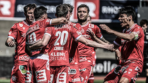 GAK-Meistertitel in 2.Liga nach 3:0 in Bregenz in Griffweite